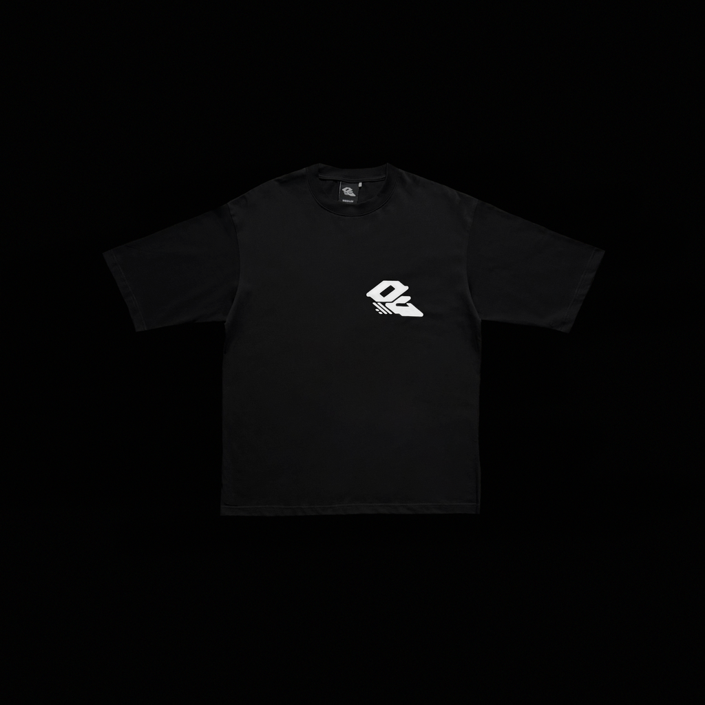 Presented By Logo Black Tee